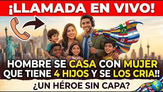 hombre se casa con mujer que tiene 4 hijos y se los cría!! Un héroe sin capa | Toca Viajar en vivo