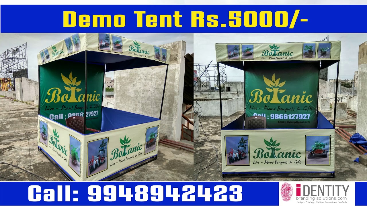 Demo tents Bangalore, Display Tent Bangalore, marketing tent in