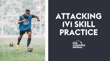 Attacking 1v1 Skill Practice (7-8) ⚽️