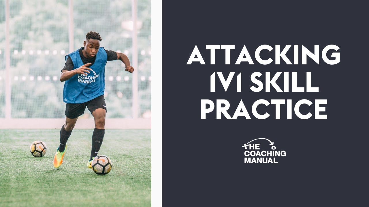 Attacking 1v1 Skill Practice (7-8) ⚽️