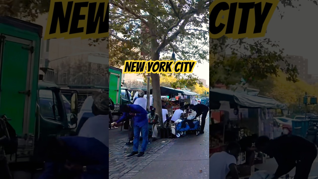 Walking around New York City 