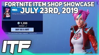 Fortnite Item Shop *NEW* MIKA SKIN! [July 23rd, 2019] (Fortnite Battle Royale)