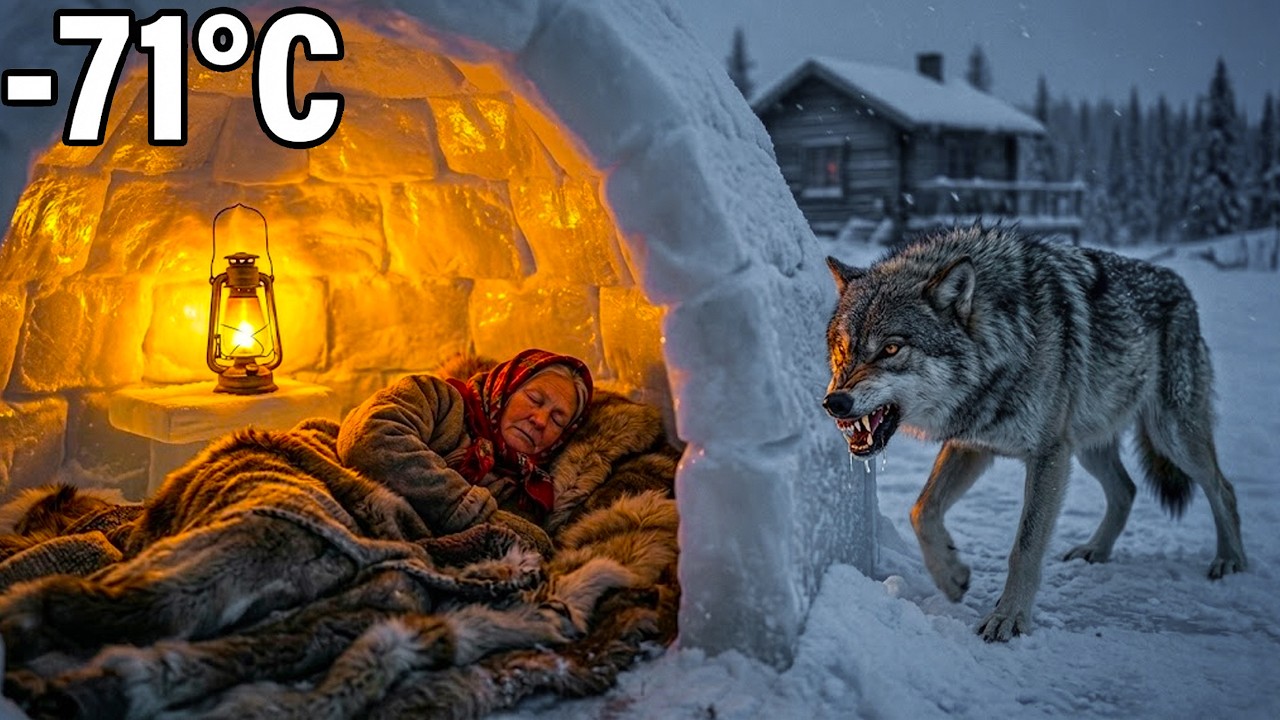 Life Under the Ice: 78-Year-Old Widow’s Off-Grid Battle with Wolves | Yakutia Survival