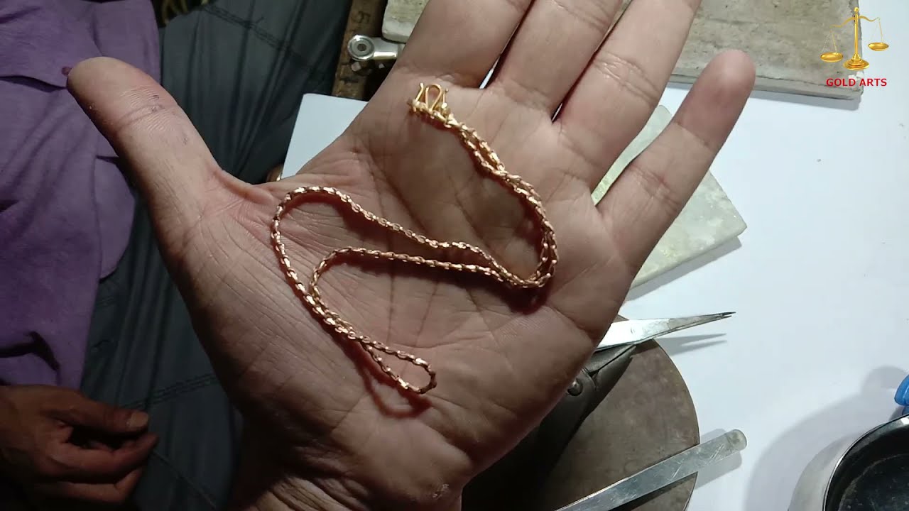 How to Repair Broken Gold Chain - Jewellery Making - YouTube