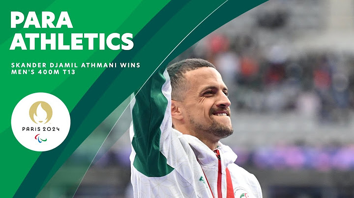 Athmani Wins Gold For Algeria In Para Athletics Men's 400m T13 🇩🇿