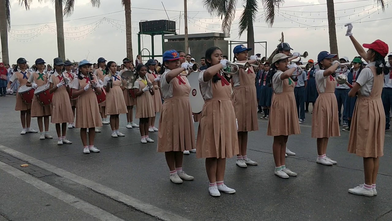 All Girl Band Pre- Republic day Rehearsal 2019