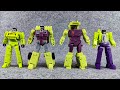 MS-Toys and NewAge Frist Wave Constructicons Compare，魔方、NA大力神第一波对比变形展示