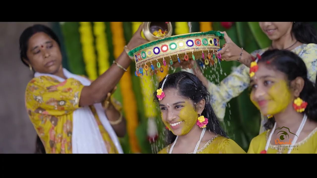 Best Cinematic 4K | HALDI MOMENTS | Ammu & Honey | Ramesh Photography | 9030745370