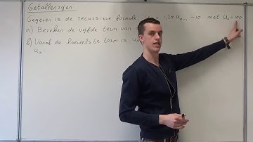 Getallenrijen (VWO wiskunde A/C)