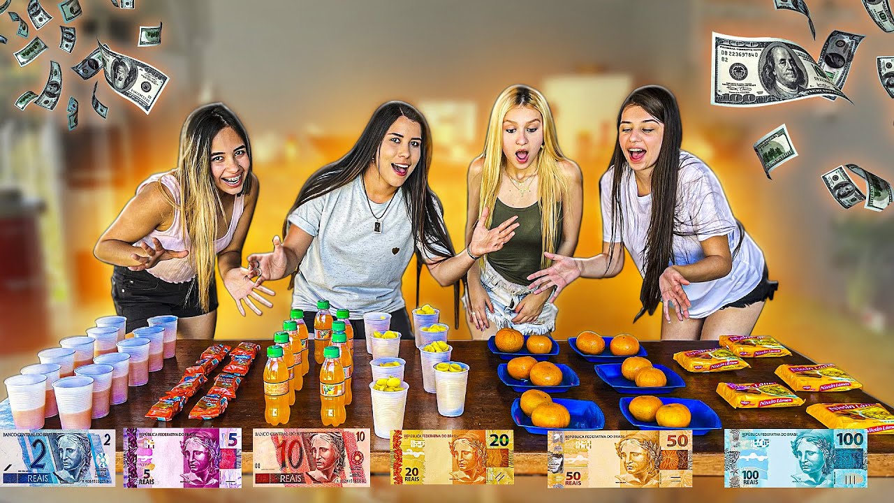 TODA COMIDA LARANJA QUE VOCÊ COMER EU VOU PAGAR!!!