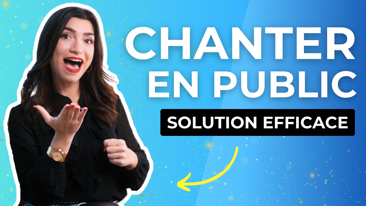 Chanter en PUBLIC aussi bien qu’à la maison, la solution EFFICACE !