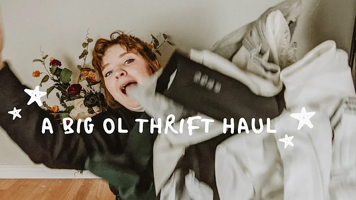 TRY ON THRIFT HAUL | MIDSIZE FASHION