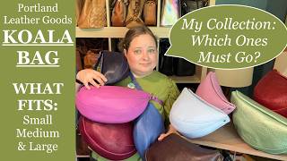 My Koala Sling Bag Collection | What Fits (All Three Sizes!) @portlandleather #plgpartner