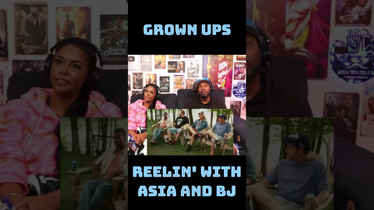Grown Ups #shorts #moviereaction #couplesreaction #grownups  | Asia and BJ
