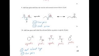 CHM 251 KEY Practice Exam 2 2025