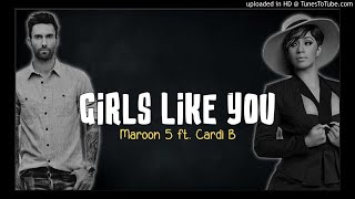 Maroon 5 - Girls Like You ft. Cardi B (AUDIO