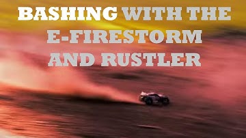 RC VIDS - Traxxas Rustler & HPI E-Firestorm Flux getting crazy...