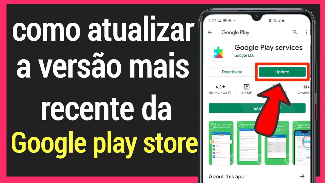 NOVA VERSÃO! Como ATUALIZAR a GOOGLE PLAY STORE para a ultima versão ...