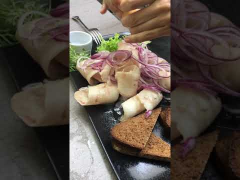 Инструкция, как есть строганина из пеламиды.