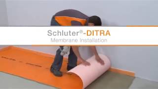 Schluter DITRA Installation over Concrete | Winnipeg, MB | A&S Homes