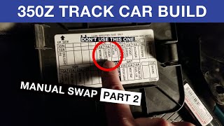 350Z Manual Swap Pt. 2 - Clutch Switch Wiring, FAQ