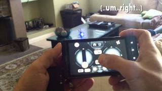 i.Copter App Review and Syma RC Helicopter Controller for iOS/Android with Syma s107g screenshot 2