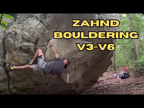 Beta Video for climb Razorback v6, Zahnd