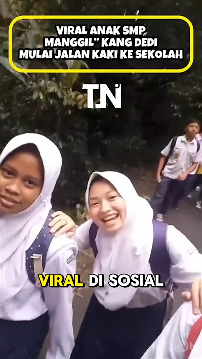 VIRAL! ANAK SMP INI PANGGIL NAMA KDM SAMBIL JALAN KAKI, DAPAT 6 JUTA PENONTON #dedimulyadi