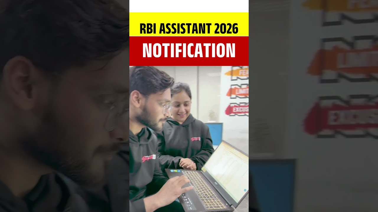 RBI Assistant 2026 Notification #ytshorts #testbookbanking