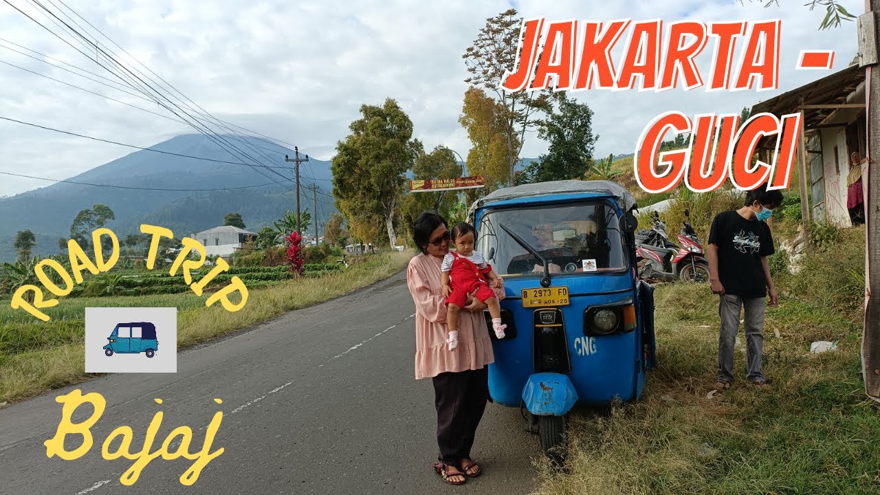 Road Trip Jakarta - Guci Tegal Naik Bajaj