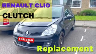 How to replace clutch on Renault Clio 2010