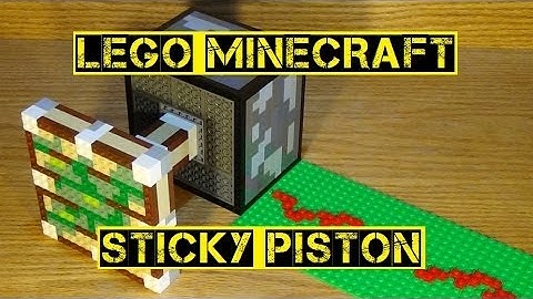 LEGO Minecraft Sticky Piston