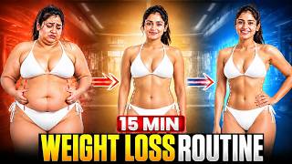 15 Min Weight Loss Routine | Beginner to Advanced Fat Burn Workout at Home