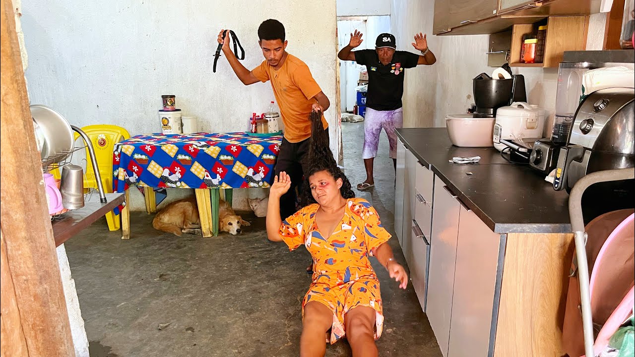 HOMEM se acha o Dono da sua MULHER e faz isso com ela! Final chocante 😱