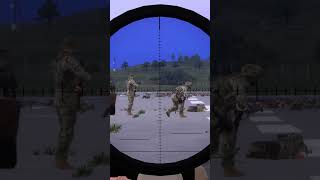 Unarmed Trooper Takes Cover During Ambush | Finds Weapon During Combat! - Arma Reforger