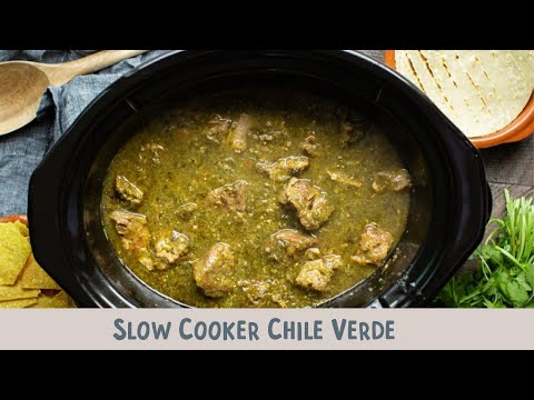 Slow Cooker Chile Verde