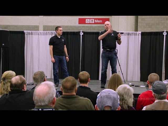 USCCA Concealed Carry Expo: Riley, Jacob Teach Training Techniques