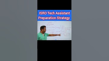 ISRO Tech Assistant, Technician Preparation Strategy 2024 #isro #govtjobs #india #shorts #itijobs