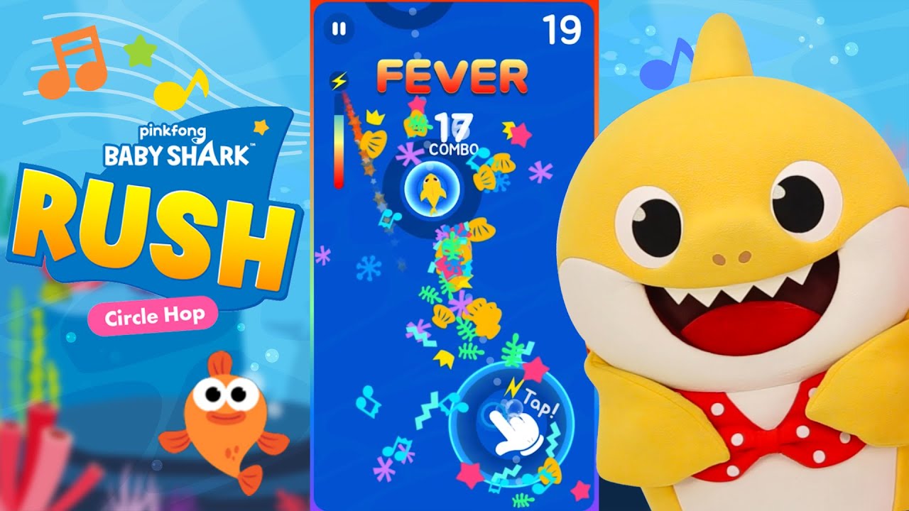 App Trailer Baby Shark Rush Circle Hop Youtube
