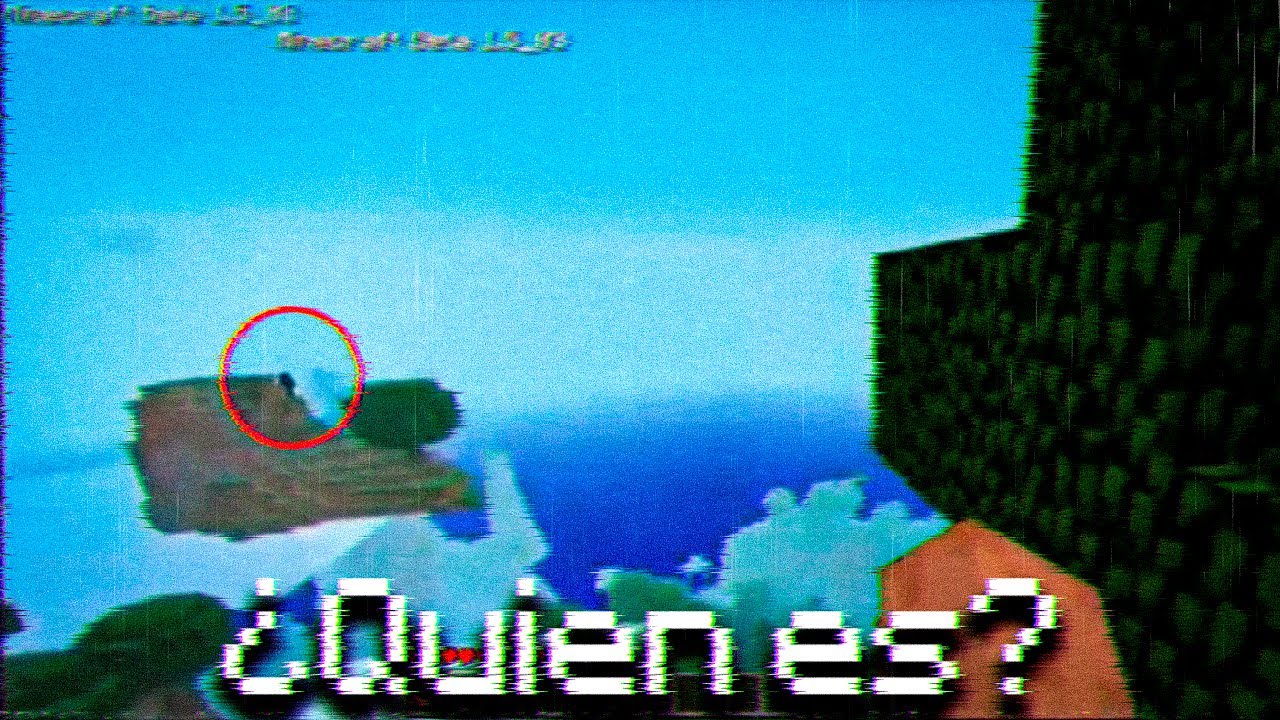 El Jugador de Minecraft que a Descubierto un oscuro secreto