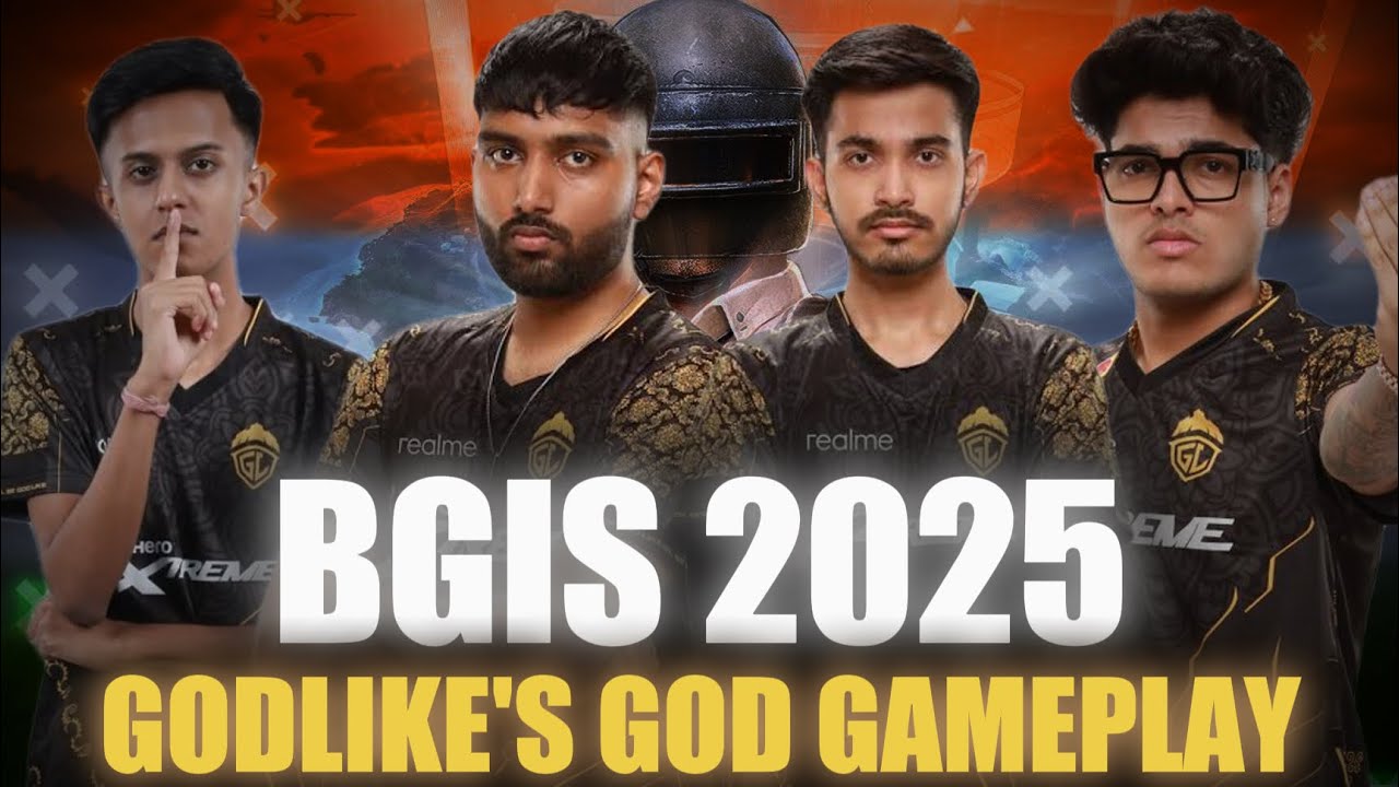 BGIS 2025 GODL BEST MOVEMENTS & CLUTCHES #jonathan #bgis #godlike #ashwiniigaming #mvp #1 #top #godl