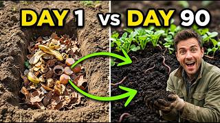 The $0 "Trench Composting" Experiment: 90 Days Later — Here's What Actually Happened