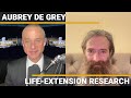 Aubrey de grey  lifeextension research