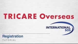 Providers-TRICARE Overseas Web- Registration