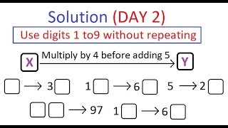 Difficult puzzle easy solution | use 1 to 9 only once | without repeating numbers | Mental ability