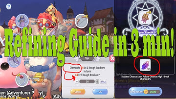 Ragnarok X New Generation Refine, Dismantle and Smelt higher Materials