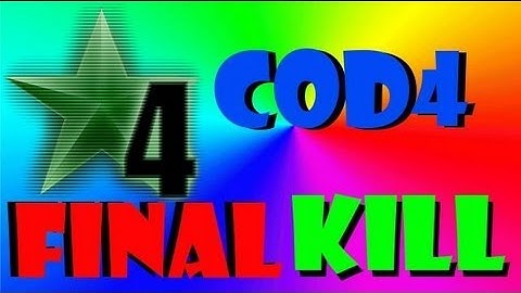 COD4 Need Killcam | cod4 trickshot final kill