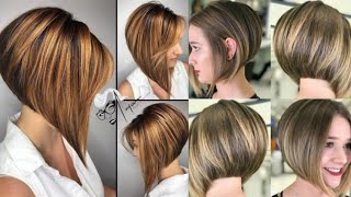 40+ Latest Stacked Bob Haircuts & Hairstyles For Women | New Famous Bob Haircuts For Women 2022-23