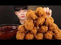 빠삭한 황금올리브 닭다리 후라이드 치킨 먹방(Feat.양념치킨소스) BBQ KOREAN FRIED & SWEET CHICKEN ASMR MUKBANG チキン ไก่ทอด