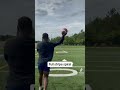 Different ball spirals😵‍💫 #football #madden #quarterback #nfl #sports #ncaa #d1 #throwing #qb